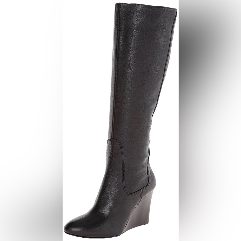 Womens NINE WEST Heartset Knee-High Boots, Black